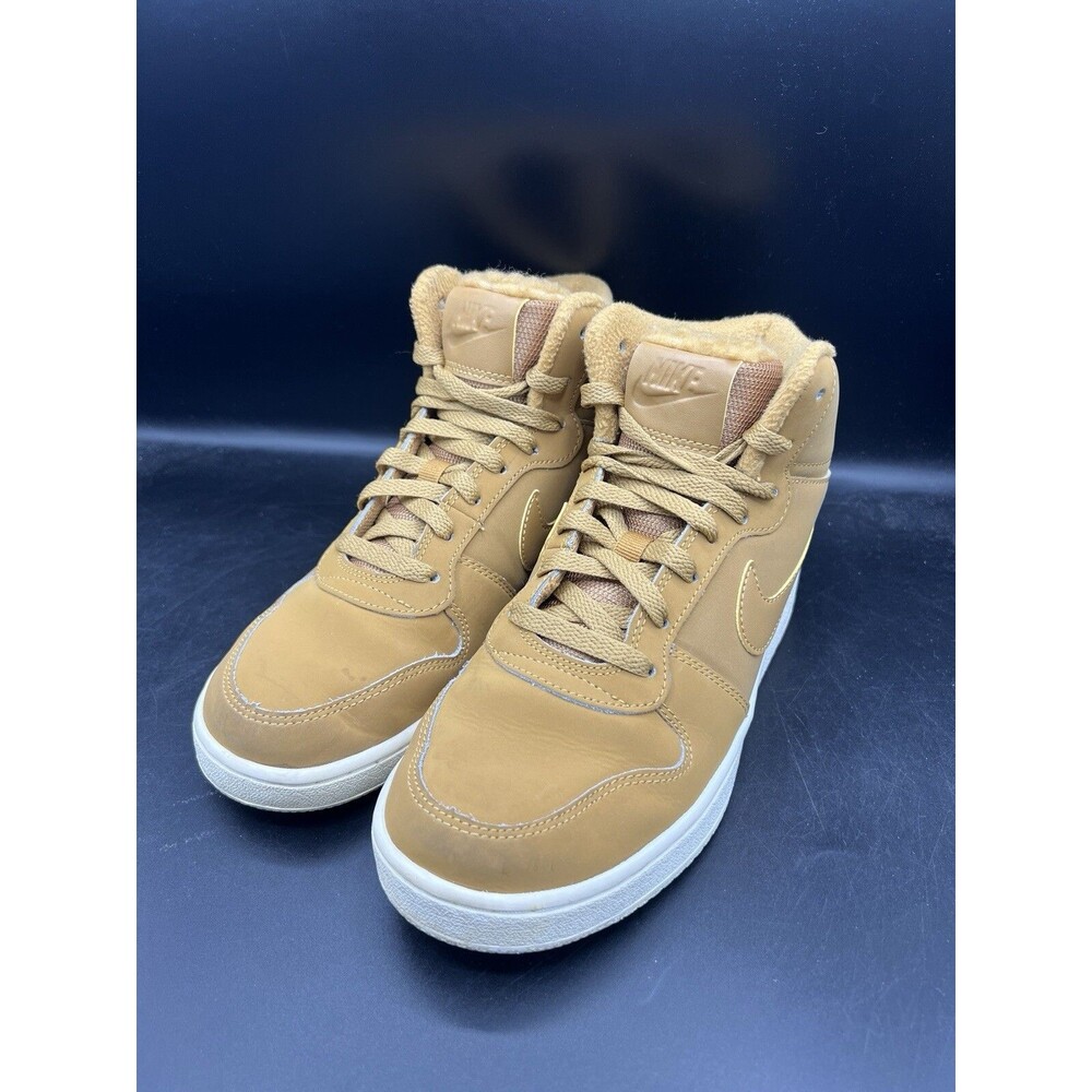 Nike Ebernon Mid SE 'Wheat' Women's Size 7.5 (AV2478-700) Used No Box